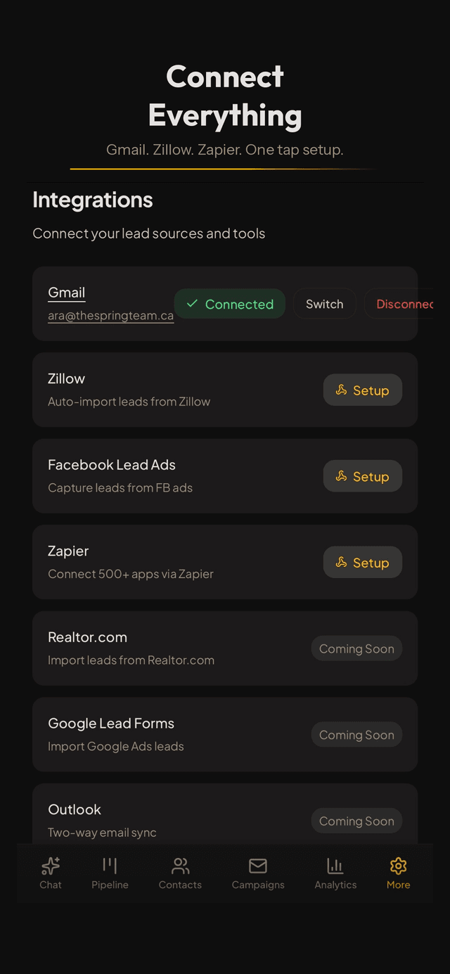 Closr mobile screen 5